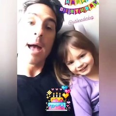 Mauricio Ochmann y Kailani felicitan a Aislinn Derbez con un tierno video