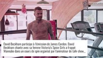 David Beckham entretient ses abdos : impressionnante séance de musculation