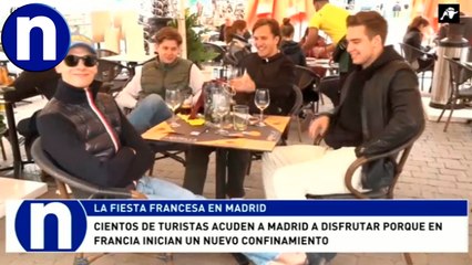 La fiesta francesa en Madrid: vía libre y libertad absoluta para los turistas