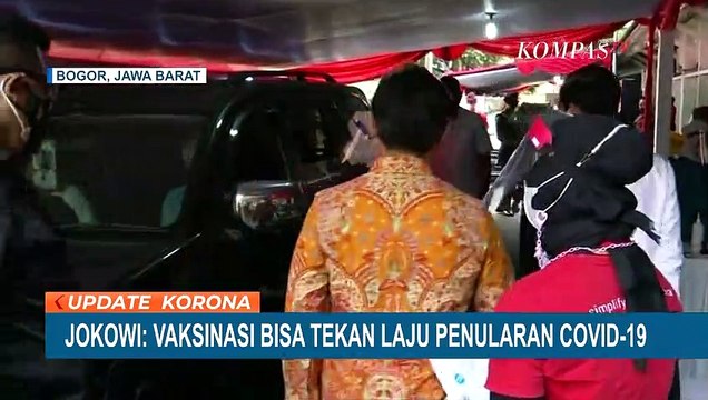 Jokowi: Vaksinasi Bisa Tekan Laju Penularan Corona