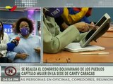 Congreso Bicentenario de los Pueblos capítulo mujer instala agenda antiimperialista en defensa de Venezuela