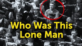 Who Was This Lone Man Who Refused To Salute Hitler