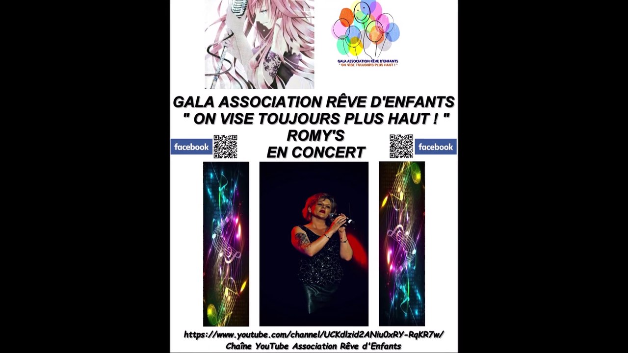 Gala Association Rêve d'Enfants Romy's En Concert