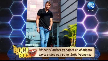 Así reaccionó Vicent Daniers al enterarse que su ex trabajará en el mismo canal online que él