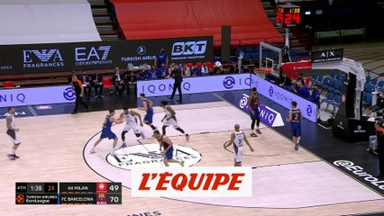Le résumé de Milan - Barcelone - Basket - Euroligue (H)