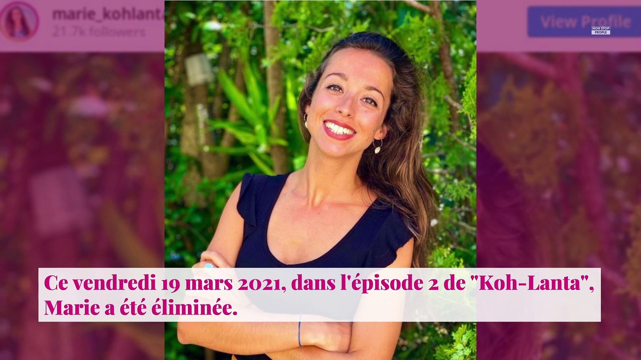 Koh Lanta 2021 Marie Jugee Moins Meritante Par Arnaud Elle Reagit Exclu Video Dailymotion