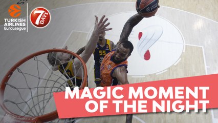 7DAYS Magic Moment of the Night: Derrick Williams, Valencia Basket