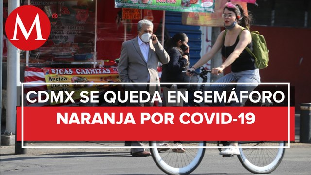 CdMx sigue en semáforo naranja por covid; se amplía horario de comercios al menudeo