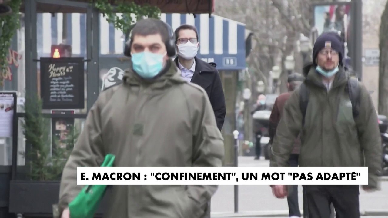 Emmanuel Macron estime que le terme "confinement" n'est "pas adapté" aux nouvelles mesures