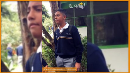 A través del vaso - Cover - Cristian Meza (México)