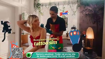 Namoro saudável- Tinder vai enviar kits de testes para Covid 19 a mil usuários