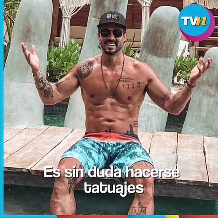Este es el significado de los tratuajes que tiene José Ron, en el cuerpo