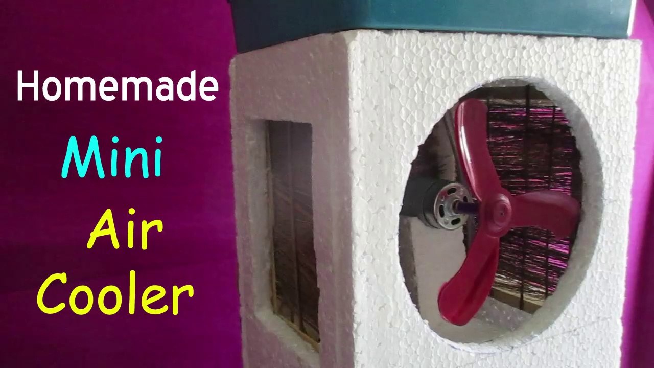 Simple Air Cooler Making At Home | Mini Air Cooler | How to Make Air Cooler At Home | Best Homemade Air Cooler