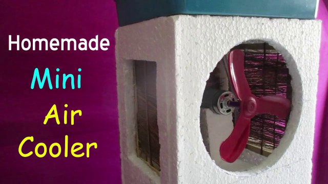 Simple Air Cooler Making At Home | Mini Air Cooler | How to Make Air Cooler At Home | Best Homemade Air Cooler