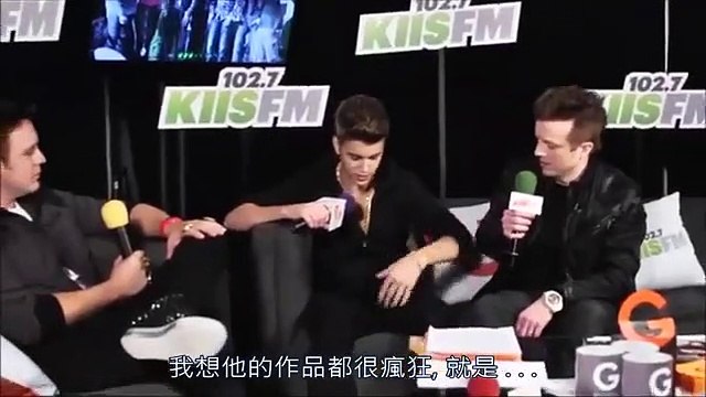 【字幕】Justin Bieber Interview at Jingle ball 2012.12
