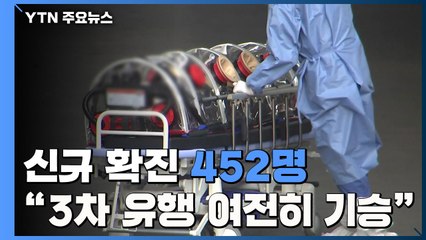 신규 확진 나흘째 400명대..."3차 유행 기승" / YTN