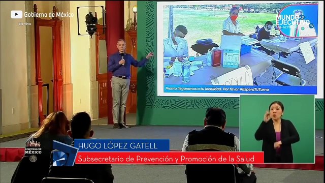 Y EN OTRAS NOTICIAS: La próxima semana llegan 2.7 millones de vacunas: Ebrard