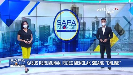 Kasus Kerumunan, Rizieq Shihab Tolak Sidang Online