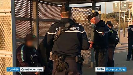 GARDANNE opération anti-délinquance et de contrôle sécurité des transports. REPORTAGE F3 19MARS2021