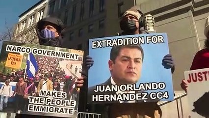 Justicia de EEUU asegura que presidente de Honduras fue socio en laboratorio de cocaína