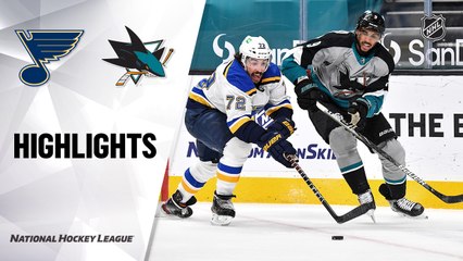 Blues @ Sharks 3/19/21 | NHL Highlights