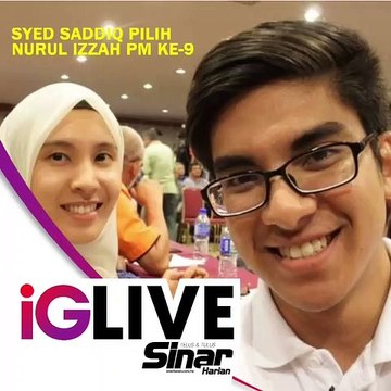 Syed Saddiq pilih Nurul Izzah PM ke-9