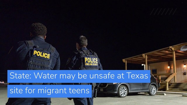 State: Water may be unsafe at Texas site for migrant teens, and other top stories in US news from March 20, 2021.