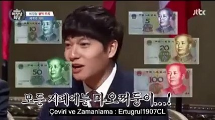 Kore televizyonunda 'eski Türk parası' geyiği