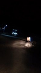 रात में खनन माफियाओं की निकाली जाति बालू भरी ट्राली