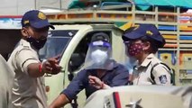 ना डंडा ना लाठी ना चालान, मंदसौर पुलिस ने शहनाई सुना कर लोगों को रोका और लगाए मास्क तथा फेस शिल्ड