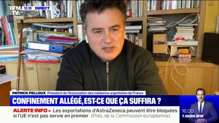 Patrick Pelloux: "Il faut espérer une vaccination massive pour sortir de cette logique de confinement"