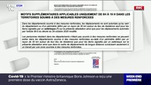 Voici la nouvelle attestation de déplacement dérogatoire pour se déplacer dans les zones reconfinées