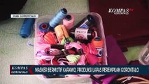 Lapas Perempuan Gorontalo Produksi Masker Bermotif Karawo