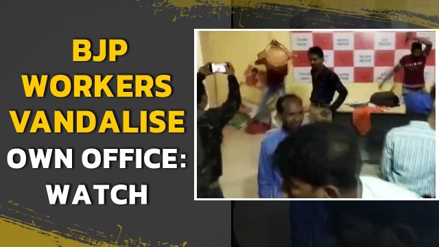 West Bengal: BJP Party workers demand candidate of their choice, Vandalise office | OneIndia News