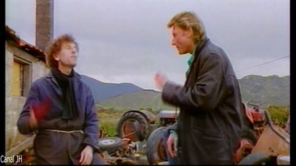 Johnny Hallyday et Alain Souchon "Rock'n'roll attitude" 1987