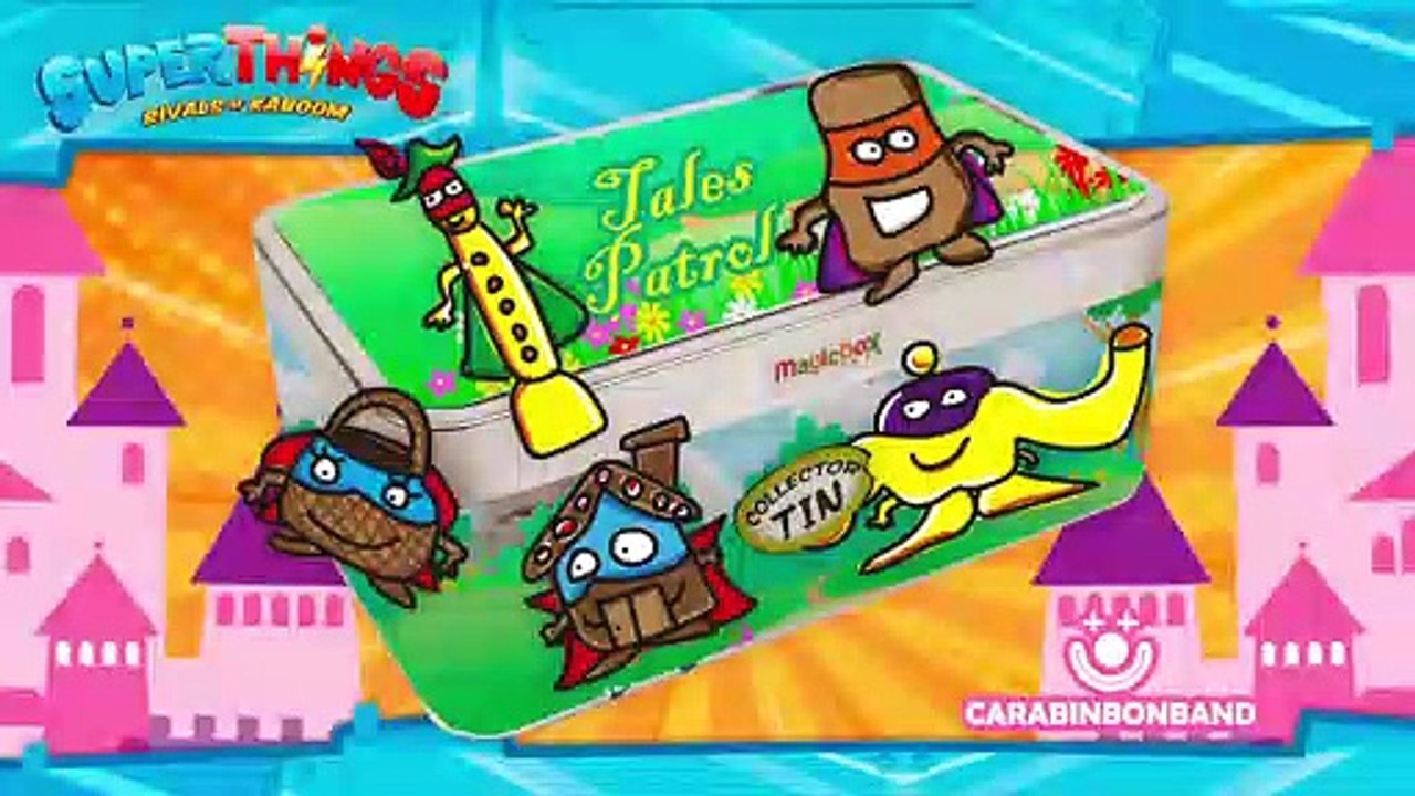 #SUPERTHINGS TALES PATROL - LATA BASADA EN #CuentosInfantiles de #SUPERZINGS - By CARA BIN BON BAND