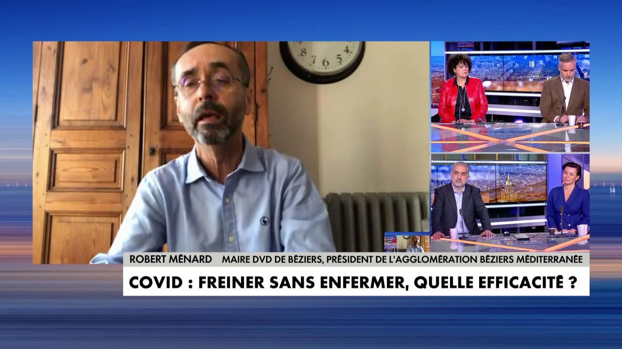 Robert Menard sur le nouvelles mesures sanitaires : «Il nous faut des vaccins, tout le reste me parait être des effets de manche pour la galerie»