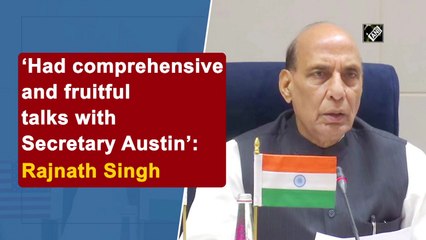 ‘Had comprehensive and fruitful talks with Secretary Austin’: Rajnath Singh
