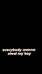 everybody wanna take his love away