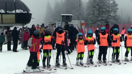 KASTAMONU - Geleceğin kayakçıları, Ilgaz Dağı'nda yetiştiriliyor