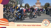 Milano-Sanremo presented by EOLO 2021 | Pre-race interviews