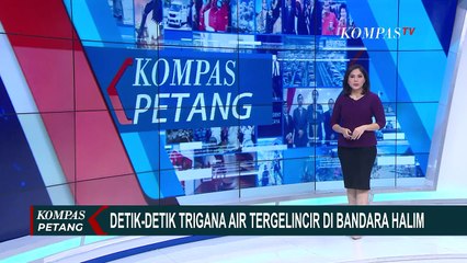 Hendak Mendarat, Pesawat Kargo Trigana Air Tergelincir di Bandara Halim
