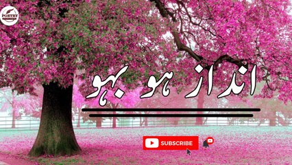 Andaz Hu Ba Hu | Emotional Lines | Poetry Junction