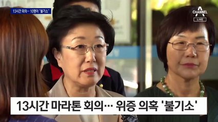 14명 중 10명 “불기소” 결론…‘한명숙 구하기’ 불발