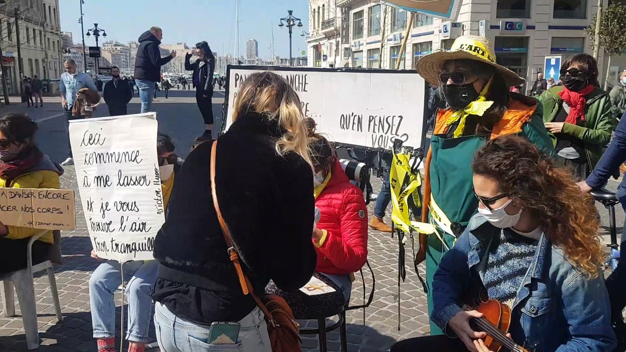 Marseille. Rassemblement pour la réouverture des lieux culturels