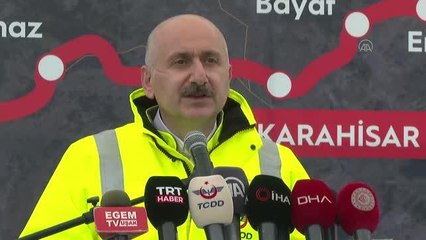 Bakan Karaismailoğlu: "Açtığımız her tünelin, bizleri Türkiye'nin güçlü ve parlak geleceğine ulaştırdığına inanıyorum"