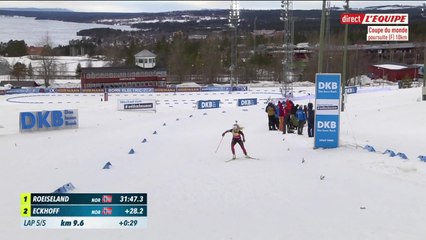 Roeiseland remporte la poursuite à Östersund - Biathlon - CM (H)