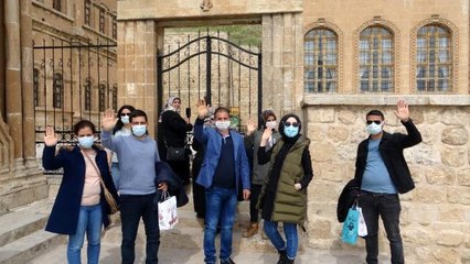 - Mardin'de hafta sonu turist yoğunluğu