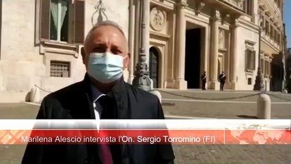 On. Sergio Torromino (FI),  intervistato da Marilena Alescio