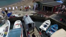 MUĞLA - Bodrum ve Datça'da dalgıçlar balıkçı barınaklarını temizledi